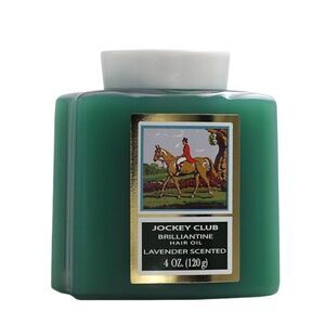 Jockey Club Brilliantine Hair Oil 4 oz Solid Lavender Scent All Hair Types New
